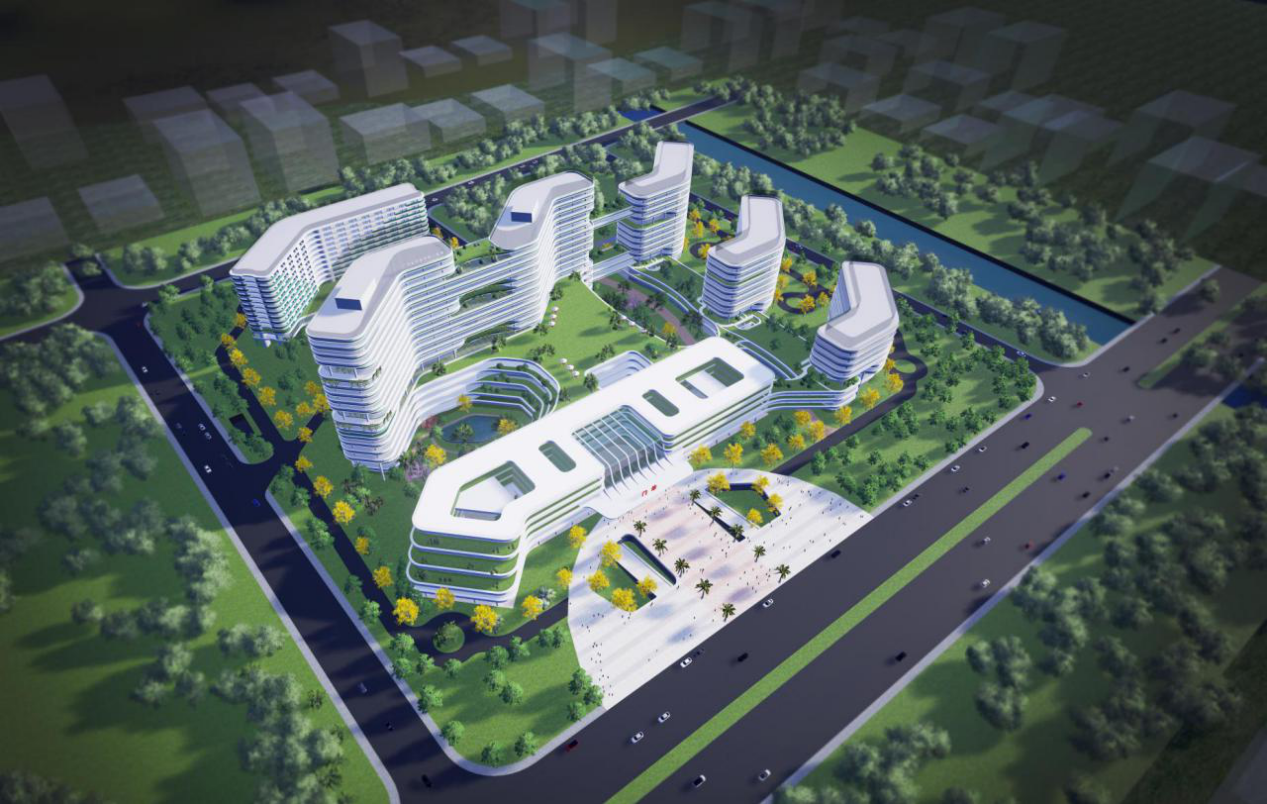 廣東省中醫院南沙醫院建設效果圖